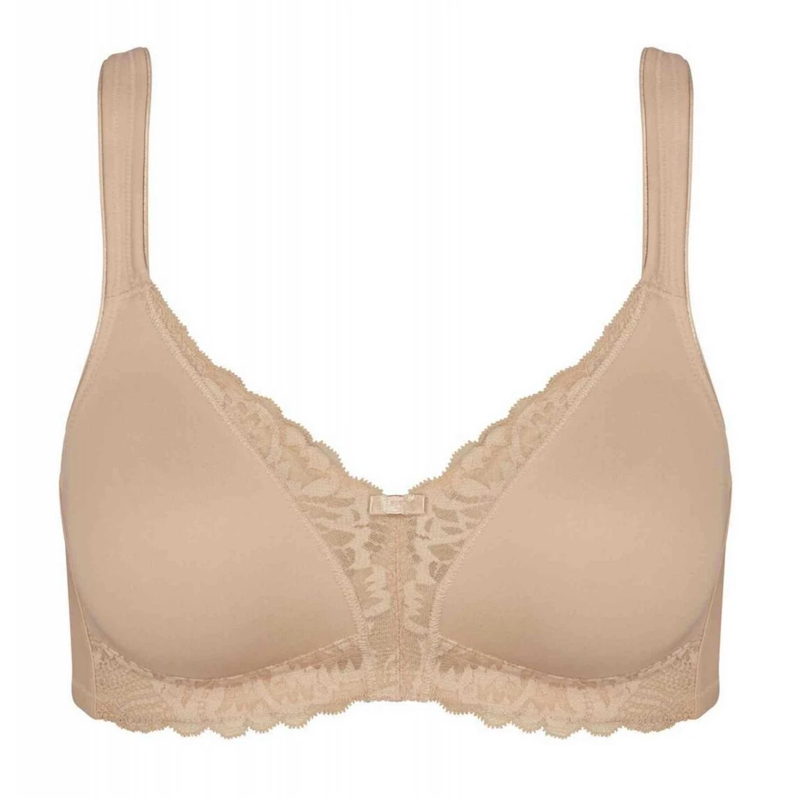 Soutien-gorge Sans Armatures Triumph MODERN LACE+COTTON Beige 7 Soutien-gorge Sans Armatures Triumph MODERN LACE+COTTON Beige – Image 5