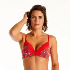 Soutien-gorge Sans Armatures -Rouge Pomm Poire Ghost