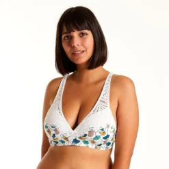 Soutien-gorge Sans Armatures Coque Souple - Turquoise Pomm Poire Tsatziki