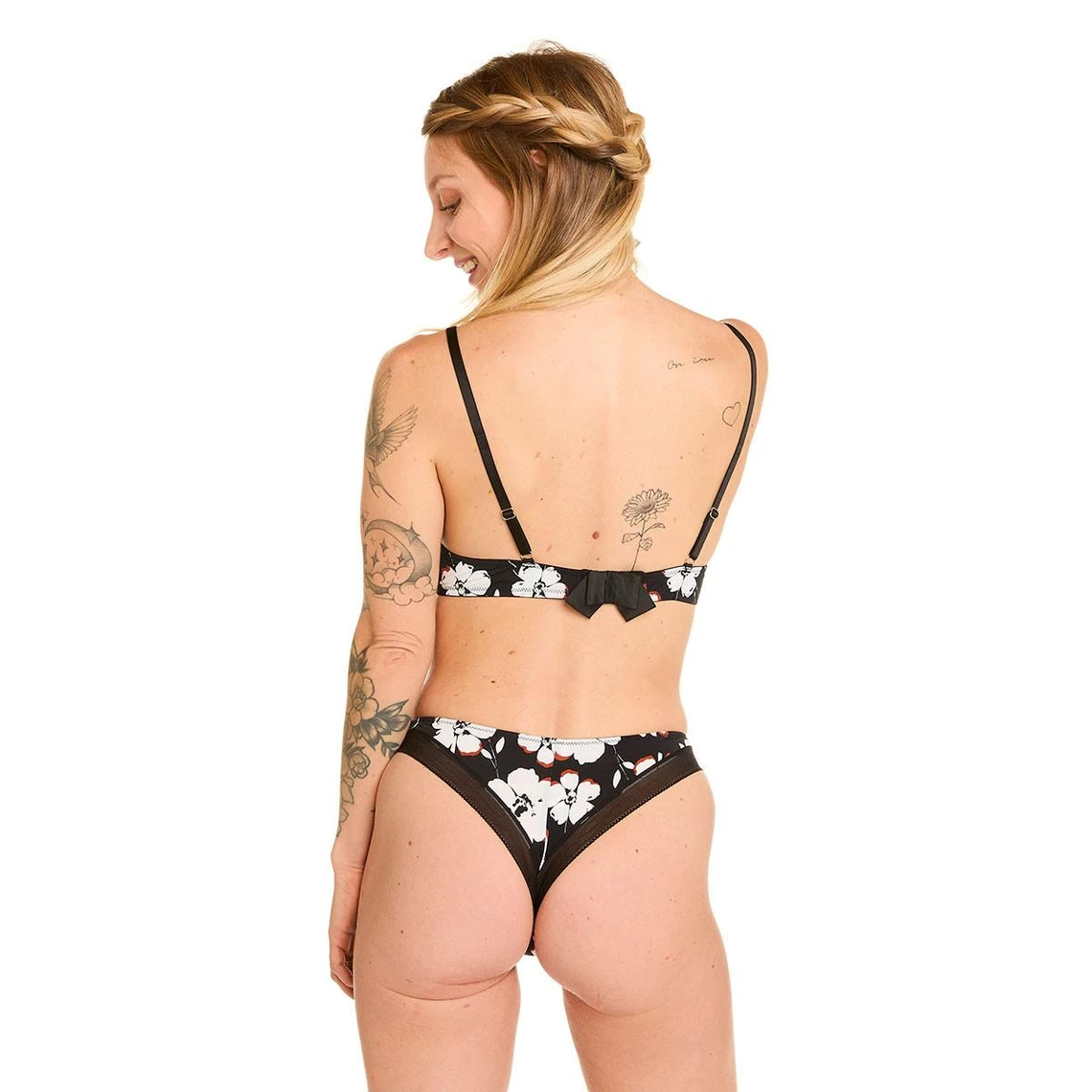 Soutien-gorge Sans Armatures Coques Souples Noir Cookie 5 Soutien-gorge Sans Armatures Coques Souples Noir Cookie – Image 3
