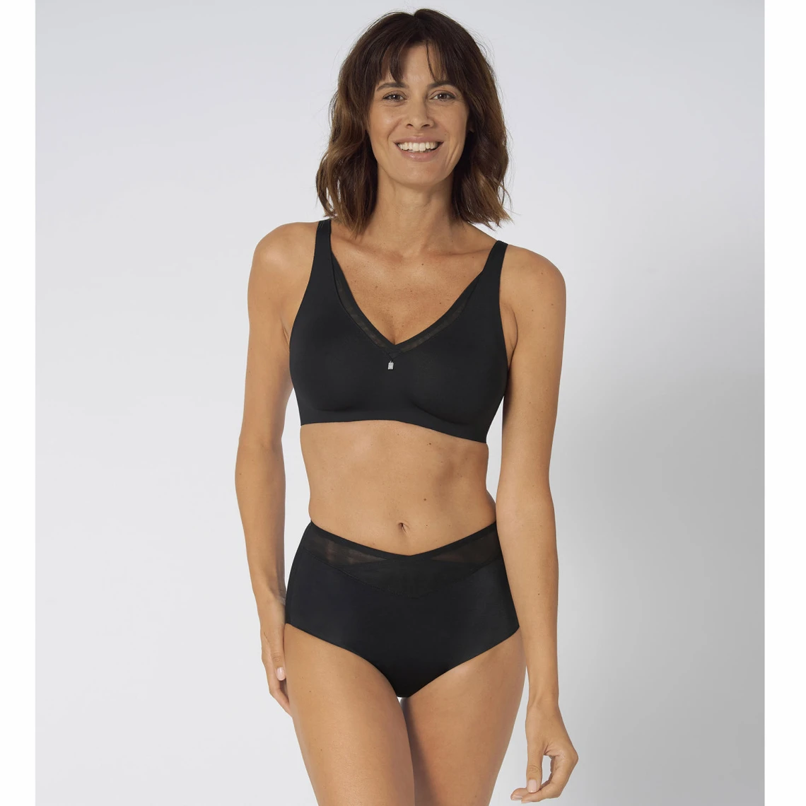 Soutien-gorge Sans Armatures Triumph TRUE SHAPE SENSATION Noir 9 Soutien-gorge Sans Armatures Triumph TRUE SHAPE SENSATION Noir – Image 7