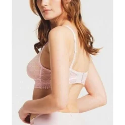 Soutien-gorge Plongeant Sans Armatures - Rose Louisa Bracq -FITANCY Boutique soutien gorge sans armatures rose 3398066 3 1140x1140