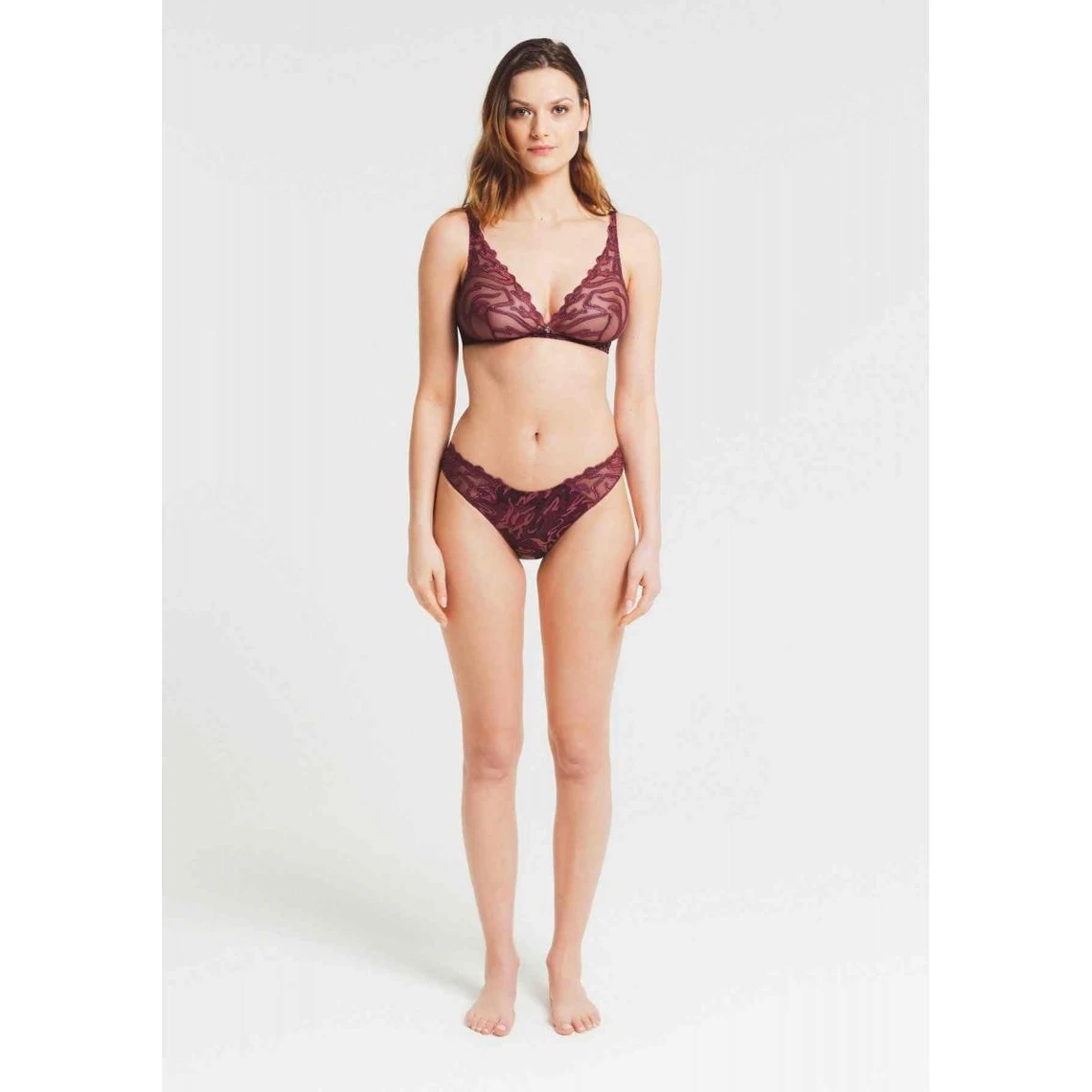 Soutien-gorge Sans Armatures - Rouge Louisa Bracq 6 Soutien-gorge Sans Armatures - Rouge Louisa Bracq – Image 4