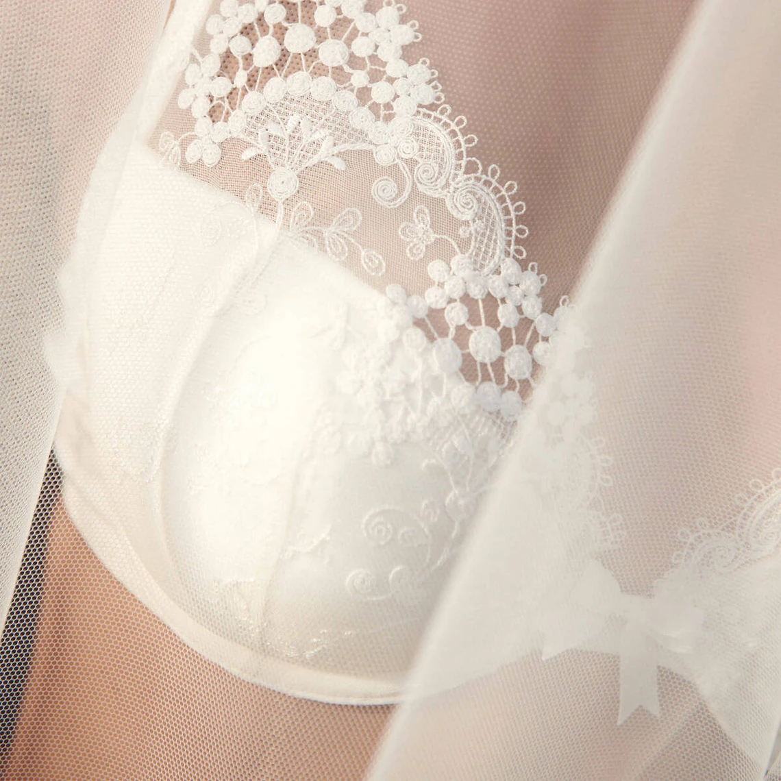 Soutien-gorge Triangle Push-up Armatures Simone Perele WISH Naturel 5 Soutien-gorge Triangle Push-up Armatures Simone Perele WISH Naturel – Image 3