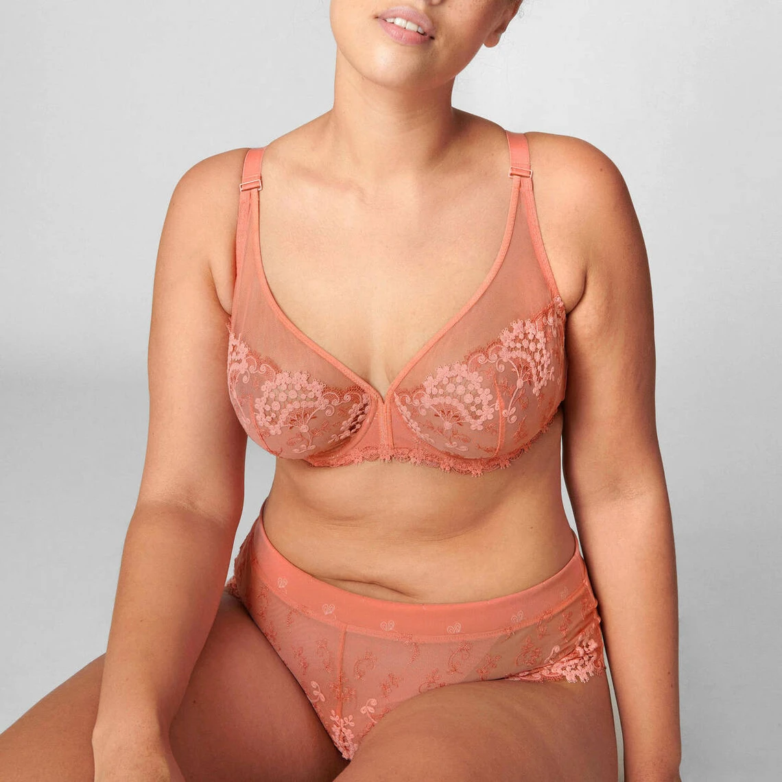 Simone Perele Soutien-gorge Avec Armatures Décolleté Plongeant - Rose 6 Simone Perele Soutien-gorge Avec Armatures Décolleté Plongeant - Rose – Image 4
