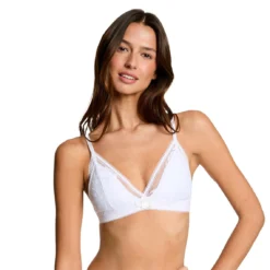 Soutien-gorge Souple Blanc Lina