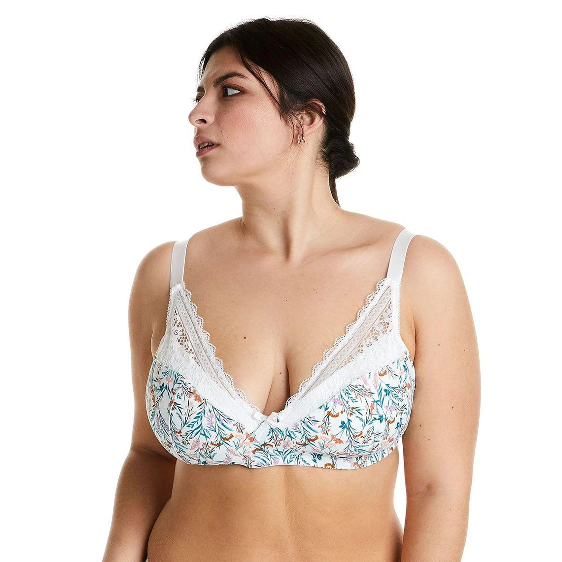 Soutien-gorge Souple Ivoire/orange Elena 3 Soutien-gorge Souple Ivoire/orange Elena