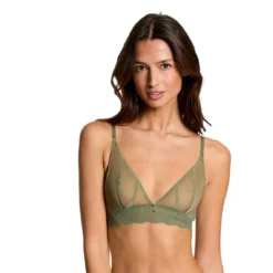 Soutien-gorge Souple Kaki Lorie