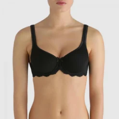 Playtex Flower Elegance - Soutien-gorge Spacer Noir Emboîtant -FITANCY Boutique soutien gorge spacer noir 256325 1 1140x1140