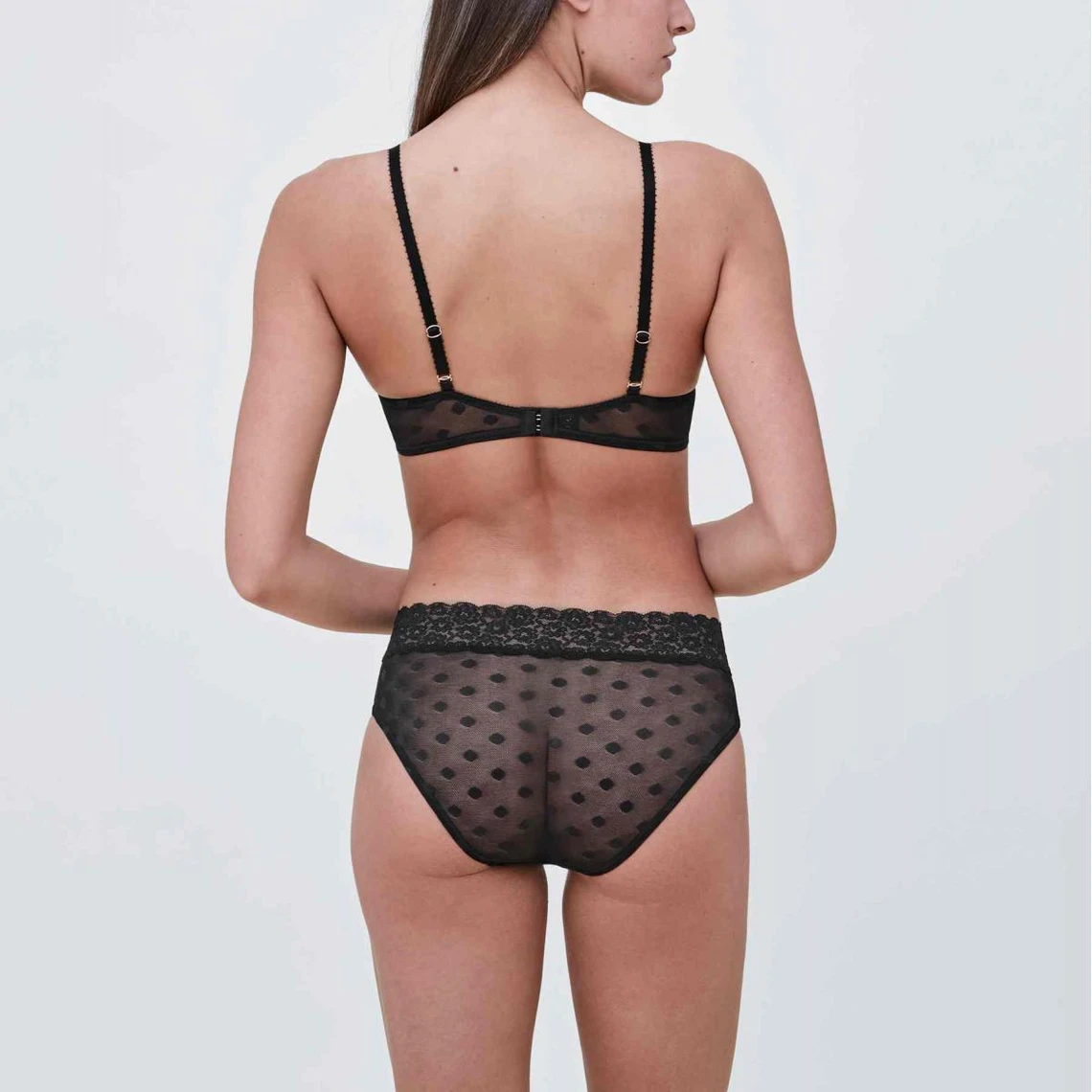 Soutien-gorge Triangle Armatures - Noir Skarlett Blue 7 Soutien-gorge Triangle Armatures - Noir Skarlett Blue – Image 5