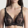 Aubade Danse des Sens : Soutien-gorge Triangle Plongeant Noir