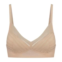 Soutien-gorge Triangle Sans Armatures Beige Bye Bra Powermesh Shapewear -FITANCY Boutique soutien gorge triangle sans armatures beige 3384866 4 1140x1140
