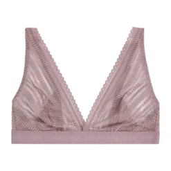 Athena Soutien-gorge Triangle en Dentelle Sans Armatures - Taupe Rosé -FITANCY Boutique soutien gorge triangle sans armatures femme dentelle rose 3569142 7337194 94 1140x1140
