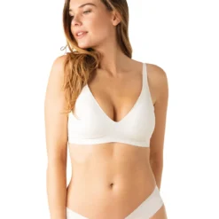 Soutien-gorge Triangle Sans Armatures Femme Essentiel Athena Blanc