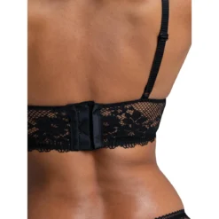 Passionata Soutien-gorge Triangle Sans Armatures En Dentelle - Noir