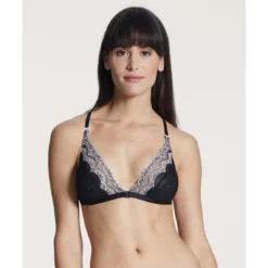 Soutien-gorge Triangle Sans Armatures - Noir Aubade Soleil Nocturne