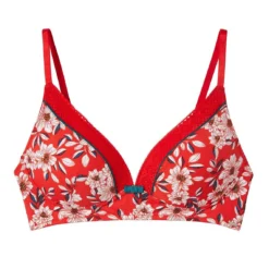 Soutien-gorge Triangle Sans Armatures - Rouge Pomm Poire INCENDIE -FITANCY Boutique soutien gorge triangle sans armatures rouge 3387446 6352688 88 1140x1140