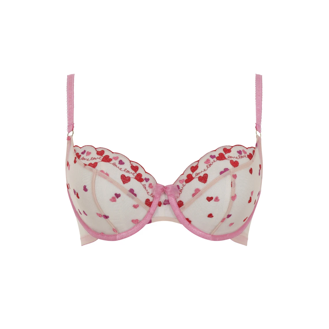 Cleo by Panache - Soutien-Gorge Balconnet Rouge sans Armatures 8 Cleo by Panache - Soutien-Gorge Balconnet Rouge sans Armatures – Image 6