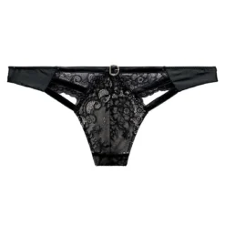 String Avec Jeu D’élastiques Noir Pomm Poire 9 String Avec Jeu D’élastiques Noir Pomm Poire -FITANCY Boutique string noir 3410072 6483982 82 1140x1140