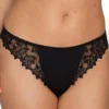 Prima Donna Deauville Thong in Noir - Elegant Luxury Lingerie 2 Prima Donna Deauville Thong in Noir - Elegant Luxury Lingerie -FITANCY Boutique string primadonna deauville noir 1 1140x1140