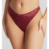 String En Dentelle Ajourée - Rouge Cleo By Panache 1 String En Dentelle Ajourée - Rouge Cleo By Panache -FITANCY Boutique string rouge 3406286 2 1140x1140