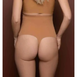 String Taille Haute Invisible Marron Bye Bra Invisible Shapewear -FITANCY Boutique string taille haute invisible marron invisible 3384786 3 1140x1140
