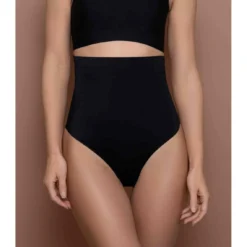 String Taille Haute Invisible Noir Bye Bra Invisible Shapewear