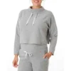 Cache Coeur Sweat Court de Maternité Gris - Collection Sweethome -FITANCY Boutique sweat court maternite gris 3296688 2 1140x1140