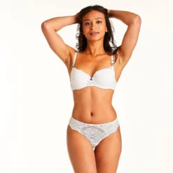 Tanga En Dentelle Florale Blanc Pomm Poire -FITANCY Boutique tanga blanc 3409946 6483494 94 1140x1140
