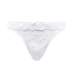 Tanga Brigitte Bardot SOURIRE Blanc