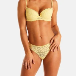 Tanga Jaune Flamant Rose -FITANCY Boutique tanga jaune flamant rose 3439300 6686140 40 1140x1140