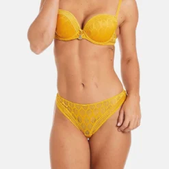 Tanga Jaune Ruche -FITANCY Boutique tanga jaune ruche 3576130 7360304 4 1140x1140