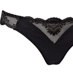Tanga Louisa Bracq DIAMANT Noir -FITANCY Boutique tanga louisa bracq diamant noir or 2 1140x1140