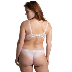 Passionata Tanga En Tulle Et Dentelle Florale - Blanc 8 Passionata Tanga En Tulle Et Dentelle Florale - Blanc -FITANCY Boutique tanga maddie blanc 3681117 7993279 79 1140x1140