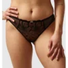 Tanga Chantelle NOIR - FLEURS 2 Tanga Chantelle NOIR - FLEURS -FITANCY Boutique tanga noir 3350884 2 1140x1140