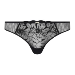 Tanga Chantelle NOIR - FLEURS -FITANCY Boutique tanga noir 3350884 1140x1140