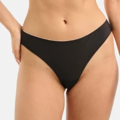 Tanga Microfibre Invisible Noir