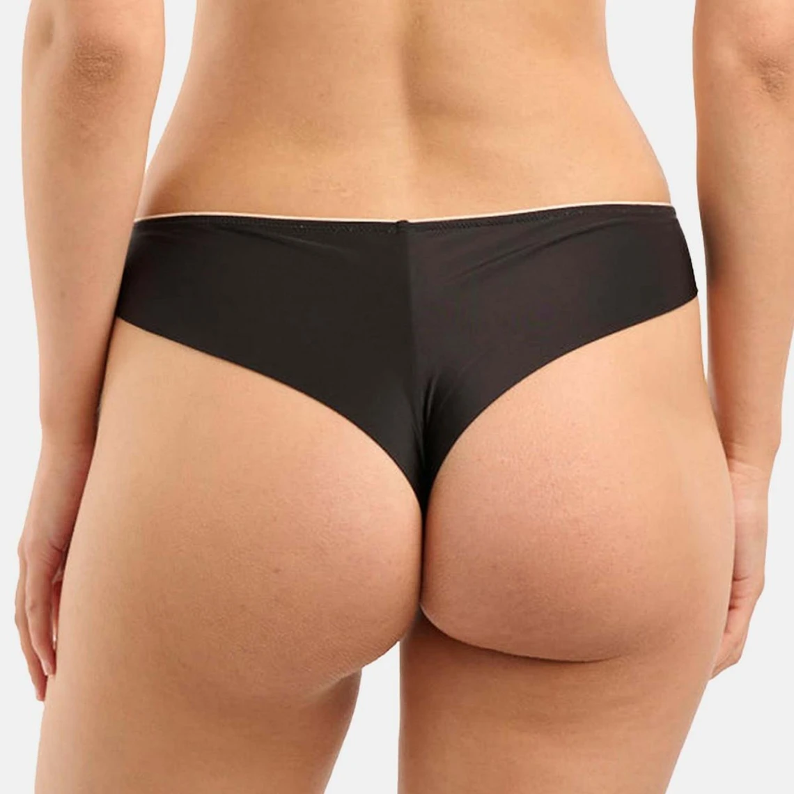 Tanga Microfibre Invisible Noir 5 Tanga Microfibre Invisible Noir – Image 3