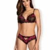 Ensemble 2 Pièces S/M - Noir Obsessive SEXY -FITANCY Boutique tulia ensemble 2 pcs noir fuchsia obsessive 3474402 3 1140x1140