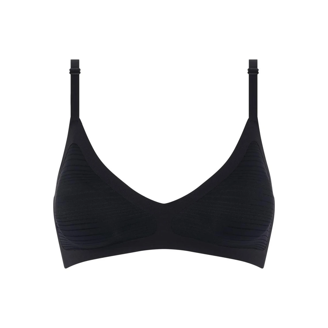 Bralette Noire Chantelle- SOFTSTRETCH STRIPES 4 Bralette Noire Chantelle- SOFTSTRETCH STRIPES – Image 2