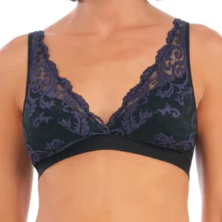 Bralette Sans Armatures Wacoal Lingerie INSTANT ICON Bleue