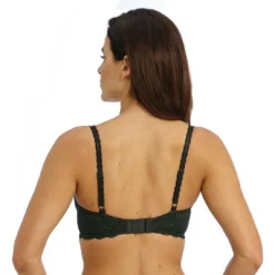 Wacoal Soutien-Gorge Emboitant Classique - Vert Dentelle et Microfibre -FITANCY Boutique we135002 1 3516690 4 1140x1140