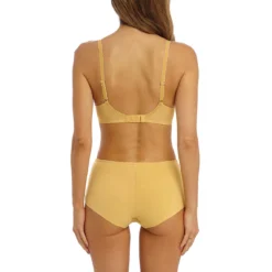 Wacoal Florilège : Soutien-Gorge Plongeant Jaune & Dentelle Raffinée -FITANCY Boutique we600701 hoy back wacoal florilege honey uw bra 3433870 6 1140x1140